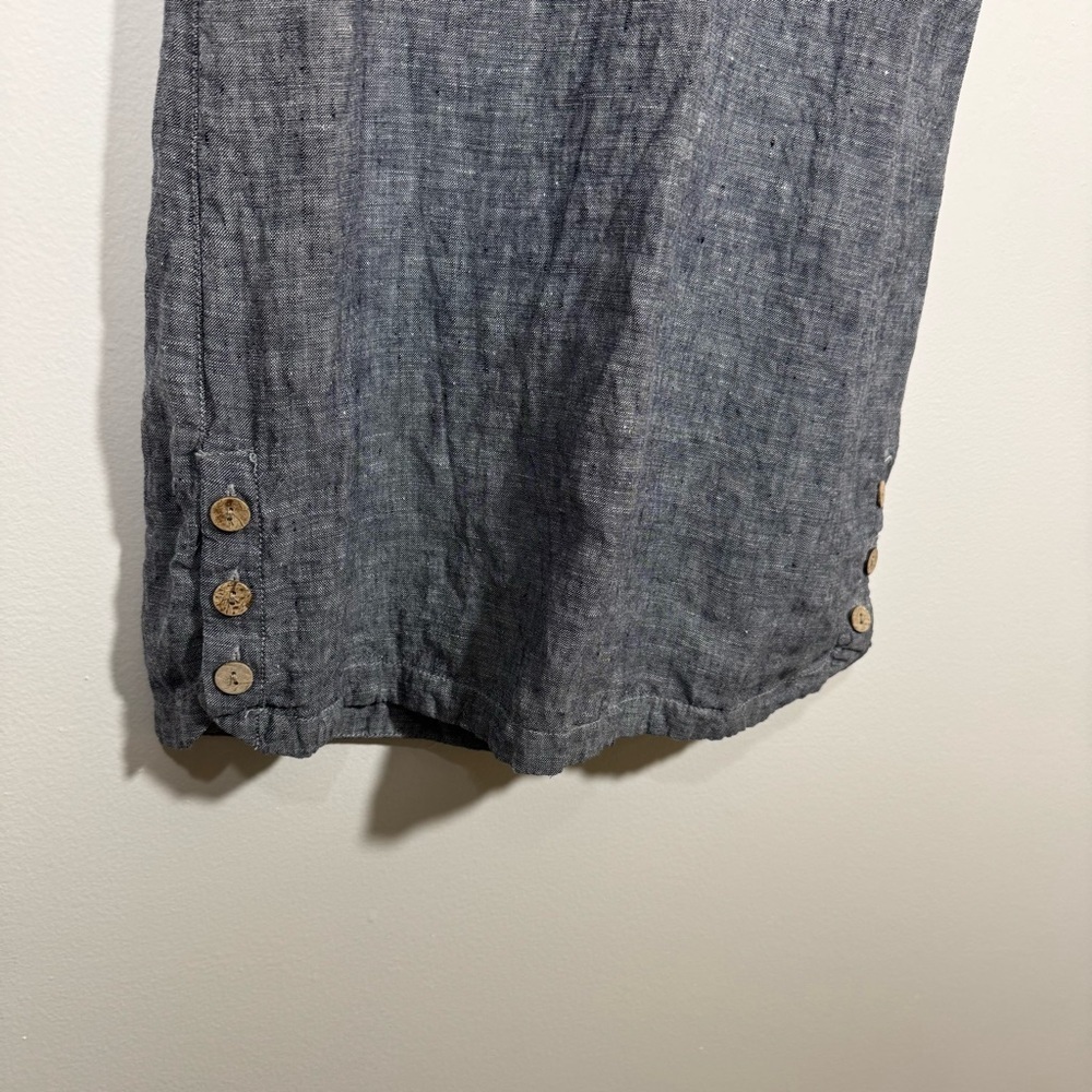Nicole Miller Linen Chambrey dress - Picture 2 of 5